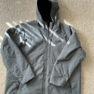 All in Motion Men's Charcoal Hooded Jacket